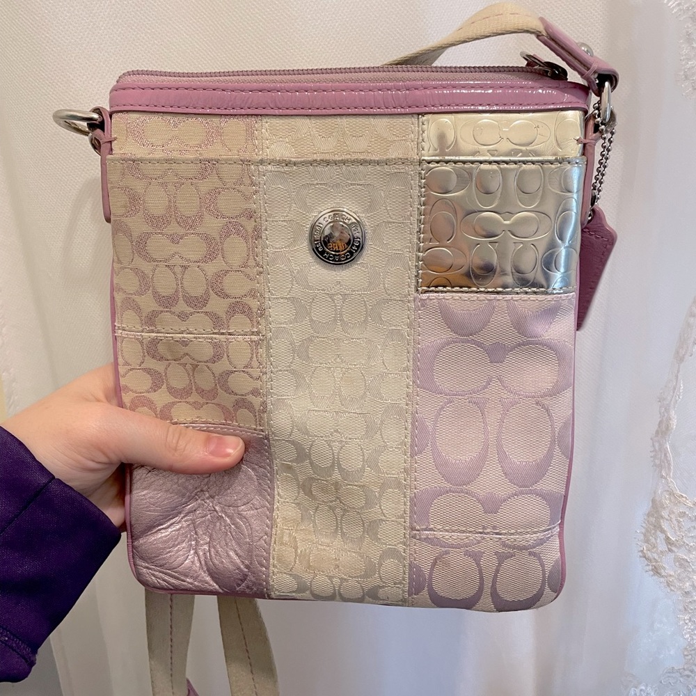 Coach cross body purse